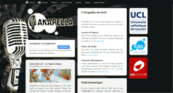 Desktop Screenshot of akapella.org